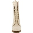 thumbnail image 3 of Dolce Vita Womens Ayleen Leather Zip Up Mid-Calf Boots, 3 of 3