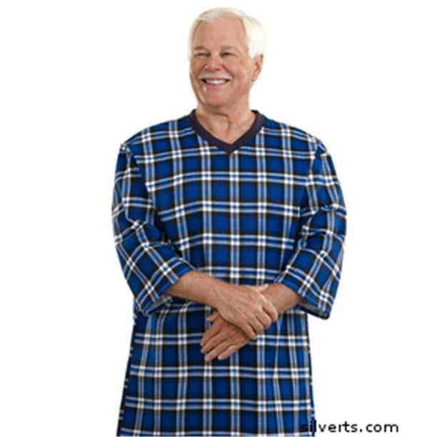 flannel nursing gown