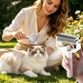 thumbnail image 7 of MMJ Pet Grooming Comb with Spray, Detangler Dematting Brush, for Dogs Cats, Undercoat Rake, 6.7in, 7 of 7
