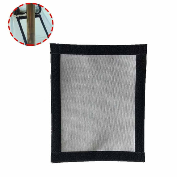 Monfince 2Pcs Hot Tent Stove Jack Tent Round Stove Jacket Hole Pipe Vent, Highly Flame-Retardant Firewood Stove Chimney Furnace Pipe Fireproof Anti-Scald Protection Ring for Firewood Stove Tents