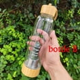 thumbnail image 5 of Natural Reiki Quartz Crystal Glass Water Bottle Tower Wand Point Obelisk Healing, 5 of 18