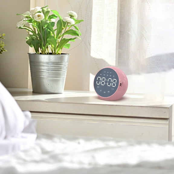 Giunmcul Online Shopping and Lovely Bluetooth Speaker, Multi-functional Bedside Clock for Students, Children's Special Wake-up Artifact, High Volume