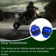 thumbnail image 4 of Advancent Pack de 2 Protectores Universales Moto Cazoletas Horquilla Delantera Crash Racing Bicicletas eléctricas Azul, 4 of 6