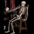 thumbnail image 4 of Mini Human Skeleton Halloween Decorations Party Prop Medical Learning Skeleton Model Gift For Children Kids, 4 of 7
