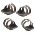 thumbnail image 4 of Thimblesfor Embroidery,Sewing Thimble Copper Reusable Copper Thimble Metal Shield Protector Highly Recommended, 4 of 8