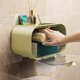 thumbnail image 4 of Wall Mounted Tissue Box No Drilling Required Waterproof Tissue Holders With Storage Shelf For Bathroom Kitchen Lavatory And Restroom Use, 4 of 6