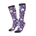 thumbnail image 3 of Salouo Skull cartoon flower Print Women's Men's Ankle Socks 1-pack Casual Athletic Socks for Unisex Adult Moisture-Wicking Socks for Daily Wear/Running/Sport, 3 of 8