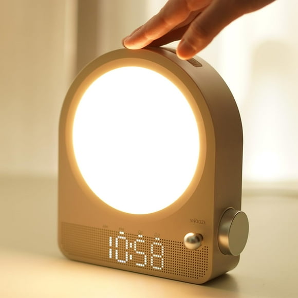 Máquina de sonido Sunrise Alarm Clock Vivilumens con luz nocturna