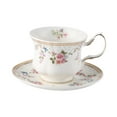 thumbnail image 2 of Juego de taza y platillo elegante portátil con mango antideslizante de cerámica multifuncional Platillo redondo, 2 of 9