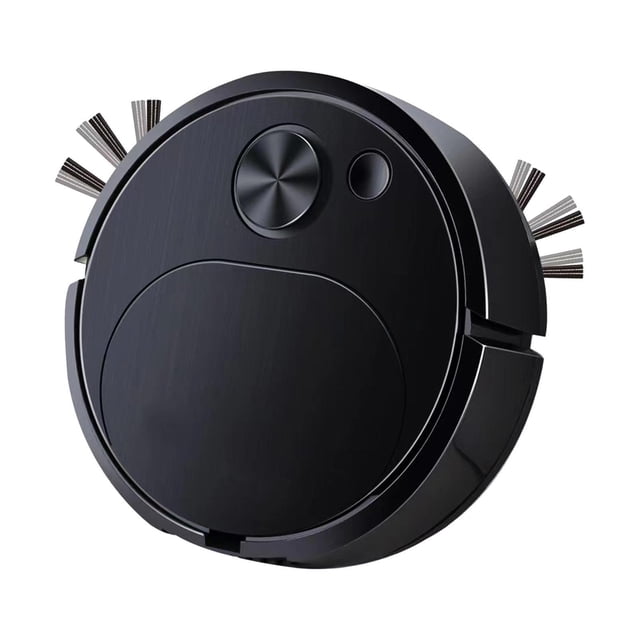 Bearachild Robot Vacuum Dry Mopping Sweeper 20Min Runtime for Electrodomésticos Negro