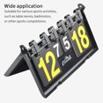 thumbnail image 2 of Puntuación De Competición Multideportiva De 4 Dígitos, Marcador Portátil Fácil De Números Grandes Para Tenis De Mesa, Baloncesto, Bádminton Yuarrent OD005966-00, 2 of 6