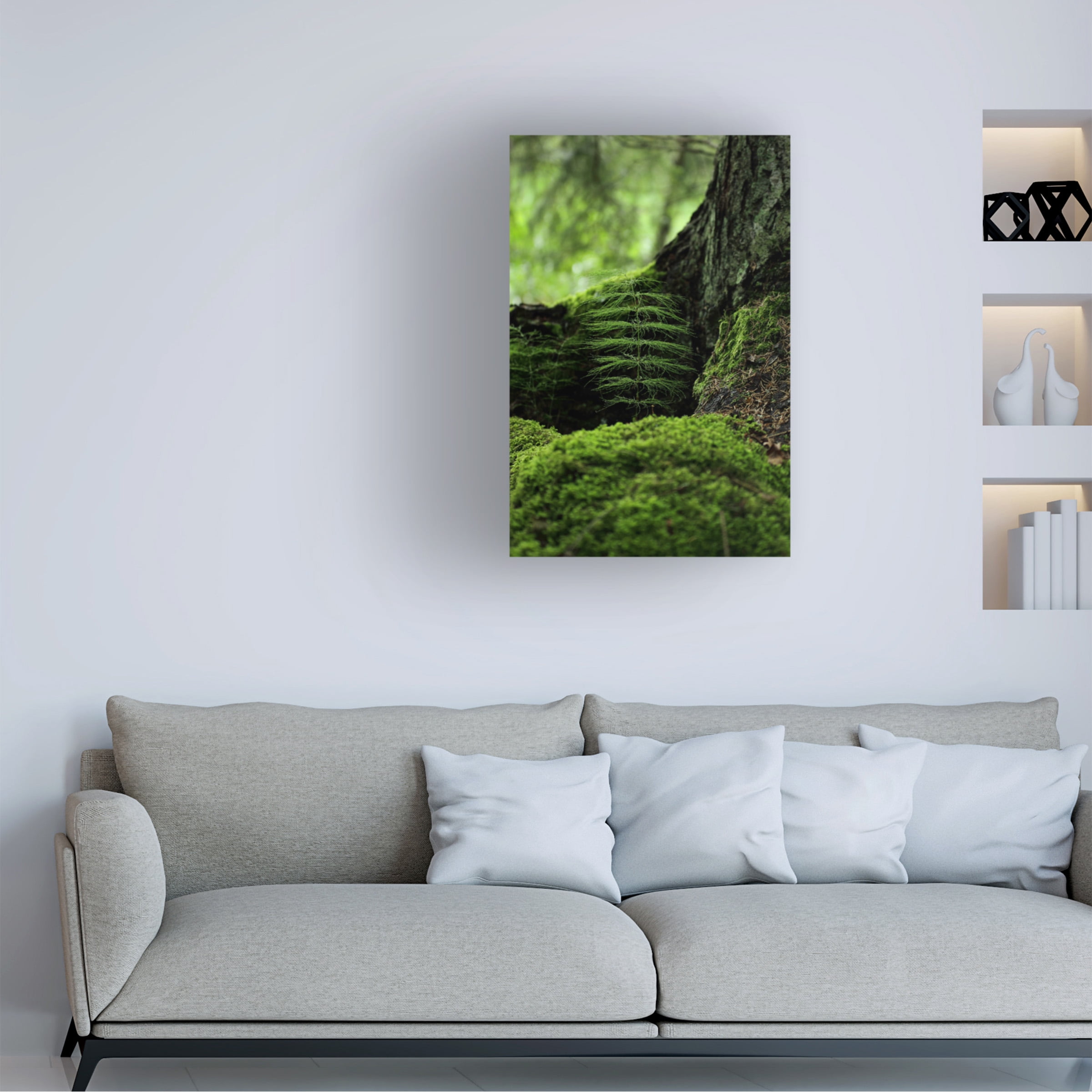 Ville Eklind 'Ever Green' Canvas Art