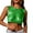 Green, variant on Shiny Metallic Holographic Crop Tank Tops for Women Sparkly Sequins Boat Neck Crop Top Disco Party Clubwear