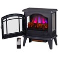 thumbnail image 2 of Yardmaster 17" Freestanding Electric Fireplace, 1400W Electric Fireplace Heater with Auto-Shutoff and Overheat Protection, CSA Certified, 2 of 6