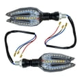 thumbnail image 1 of DIRECCIONAL DELANTERA/TRASERA TRIDENTE ROJO CON LUZ CUARTO LED SET 12V, 1 of 4