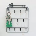 thumbnail image 4 of Key Holder For Wall Decorative Wall Mounted Key Hangers For Wall With Mail Key Rack Wooden Mail Organizer With Shelf, 4 of 4