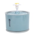 thumbnail image 4 of Fuente para beber para mascotas, dispensador de agua inteligente para gatos con circulación automática de agua con filtro y luz LED, 2,4 L, gris, 4 of 12