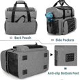 thumbnail image 4 of Bowling Bag - Padded Divider - Holds Two Bowling Balls and Shoes Banmo, 4 of 5