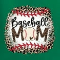 thumbnail image 2 of Baseball Mom Jaguar Print Sports Unisex Graphic Hoodie Sweatshirt, Kelly, XX-Large, 2 of 4