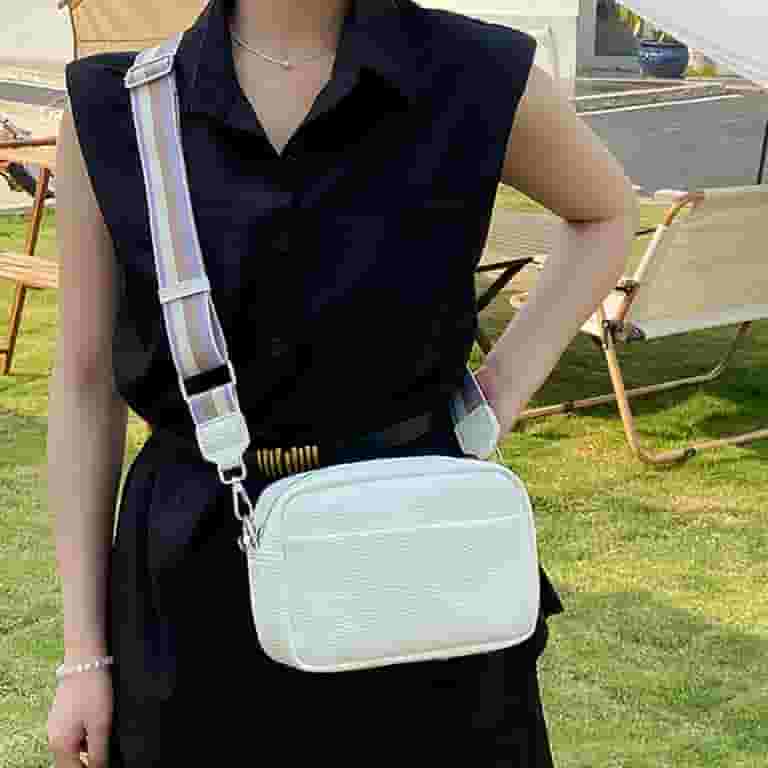 最適な材料 NIBOLOG Women Color Solid Leather Faux Bag Shoulder Single MessengerBags