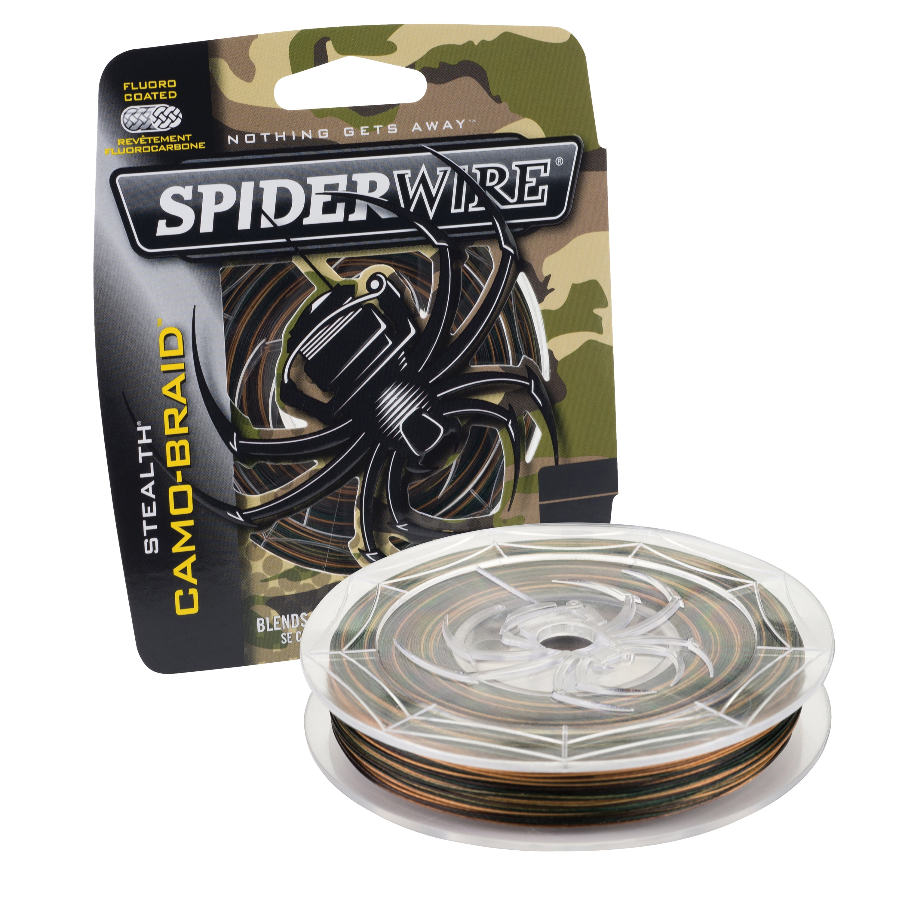 SpiderWire Stealth&reg; Camo Braided Fishing Line, 15lb | 6.8kg Fishing Line
