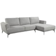 thumbnail image 4 of Urban Cali Newport Adjustable Deep Seating Sectional Sofa, Nela Light Grey, 4 of 4
