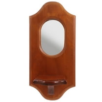 BERTDOMD Wall Hanging Holder with Decorative Mirror Frame for Home Decor and Ambient Lighting