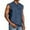 EL15-Navy, variant on IYYVV Men Tank Top Breathable Solid Color Sleeveless Henley Shirts Summer Beach Tank Tops with Pocket Army Green S
