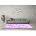 thumbnail image 3 of Ahgly Company Indoor Rectangle Abstract Purple Contemporary Area Rugs, 4' x 6', 3 of 4
