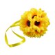 thumbnail image 1 of Girasol artificial para colgar, decoración para bodas y fiestas, girasol falso para colgar, amarillo, 1 of 4
