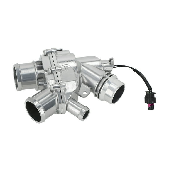 Maxpeedingrods Aluminum Engine Thermostat Housing for Land Rover LR4 Range Sport Velar Discovery for Jaguar XF XJ XE F-Type F-Pace 3.0L 2014-2020