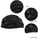 thumbnail image 3 of Bandana anudada, bandana sin cordones con forro de satén de seda para mujeres con cabello rizado disponible en el día MFZFUKR CPB-DE-LYY1038-1, 3 of 5