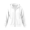 thumbnail image 6 of Virmaxy Women's Plus Size Full Zip Drawstring Hoodie Sweatshirt Long Sleeve Oversized Warm Casual Jacket with Pockets for Winter Daily Wear L-5XL, 6 of 9