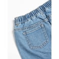 thumbnail image 4 of Wonder Nation Toddler Girl Denim Skort, Sizes 12 Months - 5T, 4 of 4