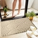 thumbnail image 1 of Felpudo de terciopelo Shu para entrada | Alfombrilla antideslizante para baño | Alfombrilla absorbente para baño y hogar | 60 x 40 cm, 1 of 6
