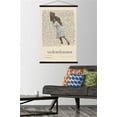 thumbnail image 2 of Violent Femmes - Lyric Girl Tea Towel Wall Poster with Wooden Magnetic Frame, 22.375" x 34", 2 of 3