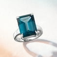 thumbnail image 4 of Ross-Simons 12.00 Carat London Blue Topaz Ring in Sterling Silver, Women's, Adult, 4 of 6
