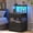 Black, variant on Black Nightstand with Charging Station and LED Lights, LED Night Stand with 2 USB Ports and 2 AC Outlets, Modern End Table with 3 Drawers, Bedside Table with Open Storage for Bedroom