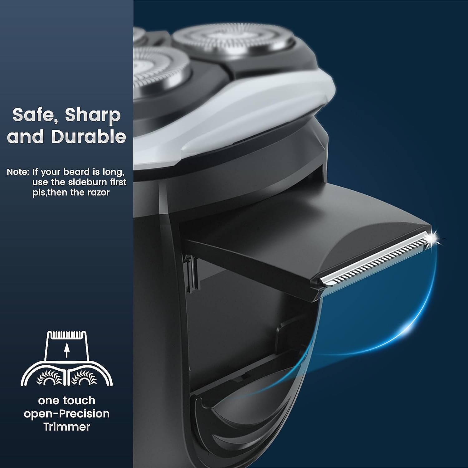 SweetLF Electric Shaver for Men with Beard Trimmer photo 8