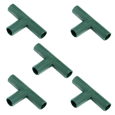 

pgeraug support frame 5pcs garden awning joints connector frame greenhouse bracket parts protective cover a