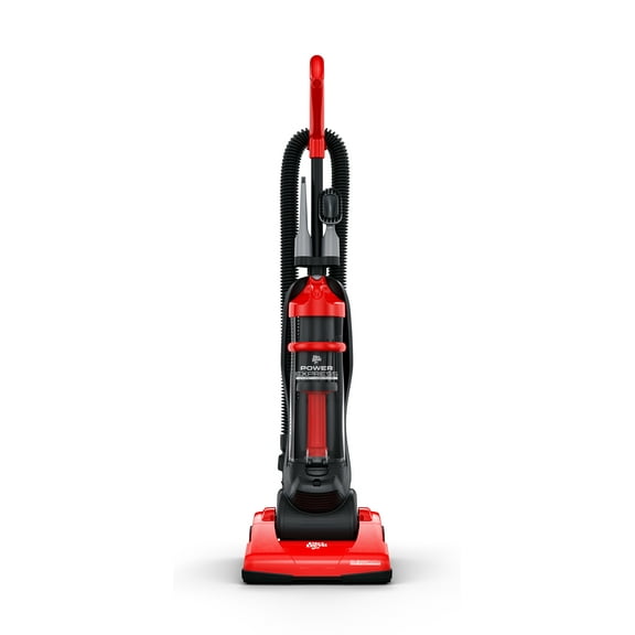 Dirt Devil Bagless Upright Vacuum, Power Express, Pet Friendly, for Hard Floor and Carpet, Lightweight, Height Adjustment, Crevice Tool, UD20120, Red