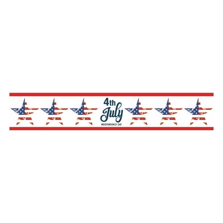 

Clearance! DANMENG Decorative Table Banner 4Th of July Table Runner Dresser Scarf Red Blue Starss Stripe Table Runner 4Th of July Holiday Party Dinner Kitchen Decor Patriotic Decor 13*70 Inches