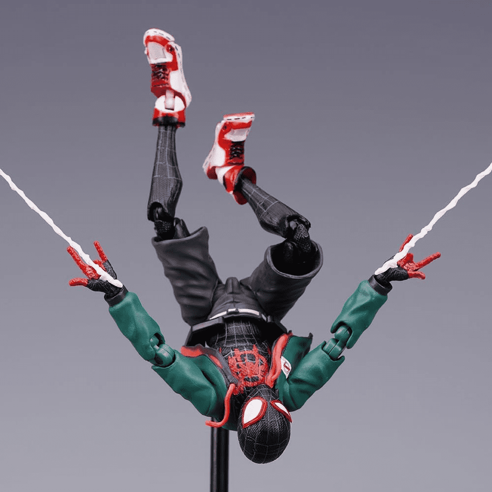 ONXE 6-inch Action Figures, Legends Series Collectible Spider Boy: Across The Spider-Verse, Miles Morales Collectible Playsets Toy