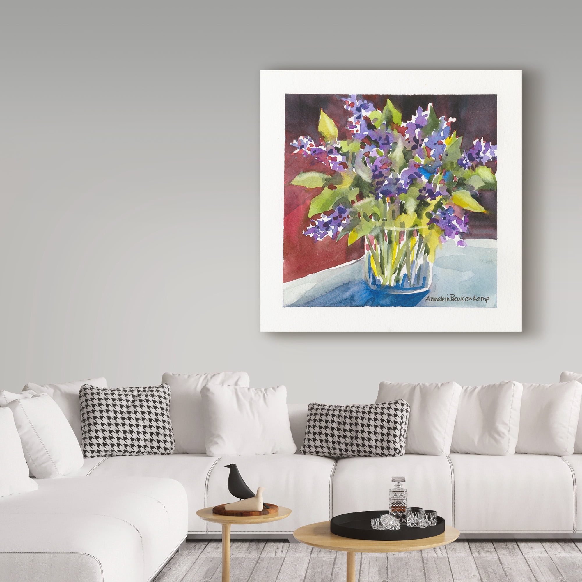 Trademark Fine Art 'Collection' Canvas Art by Annelein Beukenkamp