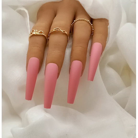 Lovely Claws Matte Mauve 2XL Press On nail set