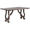 thumbnail image 2 of Coast To Coast Imports Orchard Park Brown Fold-Out Plank Style Top Console, 2 of 10