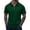 Dark Green #1, variant on LNZGNM Polo Shirts for Men 1/4 Zip Up Short Sleeve Classic Fit Golf Shirts Fashion Solid Color Lapel T-Shirts Lightweight Breathable Workout Tee Shirt with Pocket,Dark Green 3XL