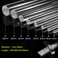 thumbnail image 2 of 1/5/10pcs Clear Acrylic Rod 1mm-20mm Diameter x100/200/250/300mm Long Round Perspex Solid Bar, 2 of 8