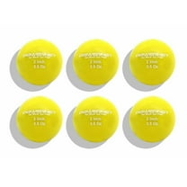 PowerNet 2" Micro Weighted Hitting Batting Training Ball (6 Pack) 3.5 Oz Yellow