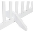 thumbnail image 4 of 30” Tall Free Standing Dog Gate for Doorways, 4 Panel Folding Pet Gates for The House Extra Wide, Indoor Dog Fence Wooden Gate for Puppy | Up to 83” Wide | White | 4 Foot Supporters, 4 of 10